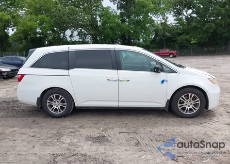 2013 Honda Odyssey Ex-L из США, поврежденный, VIN 5FNRL5H69DB074237